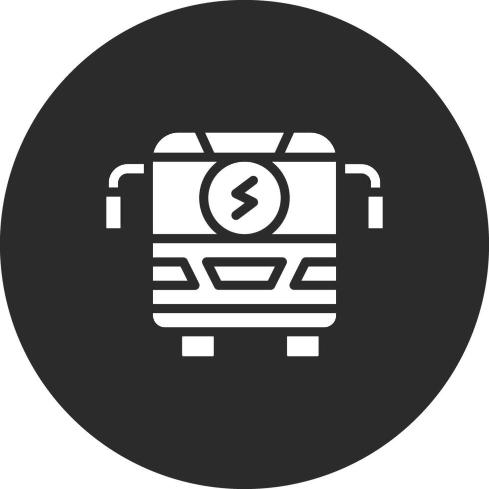 elektrische bus vector icon