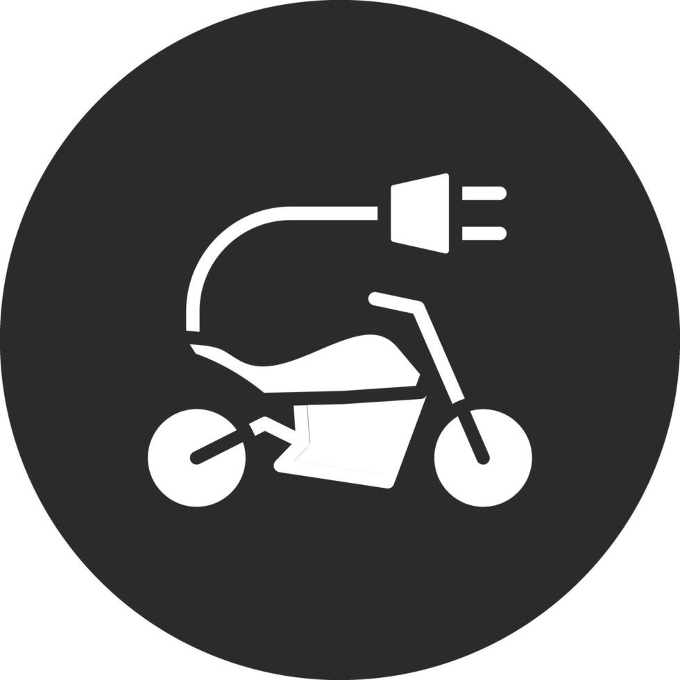 elektrische fiets vector icon