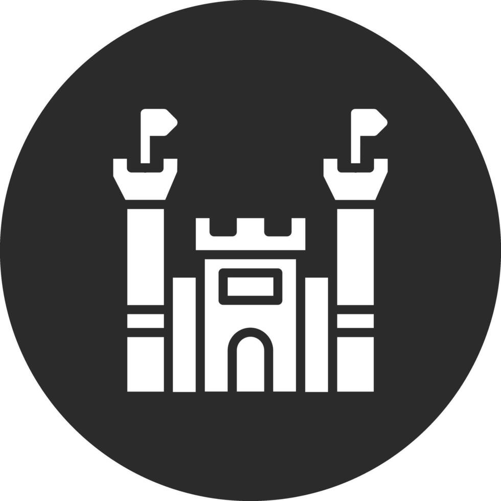 kasteel vector pictogram