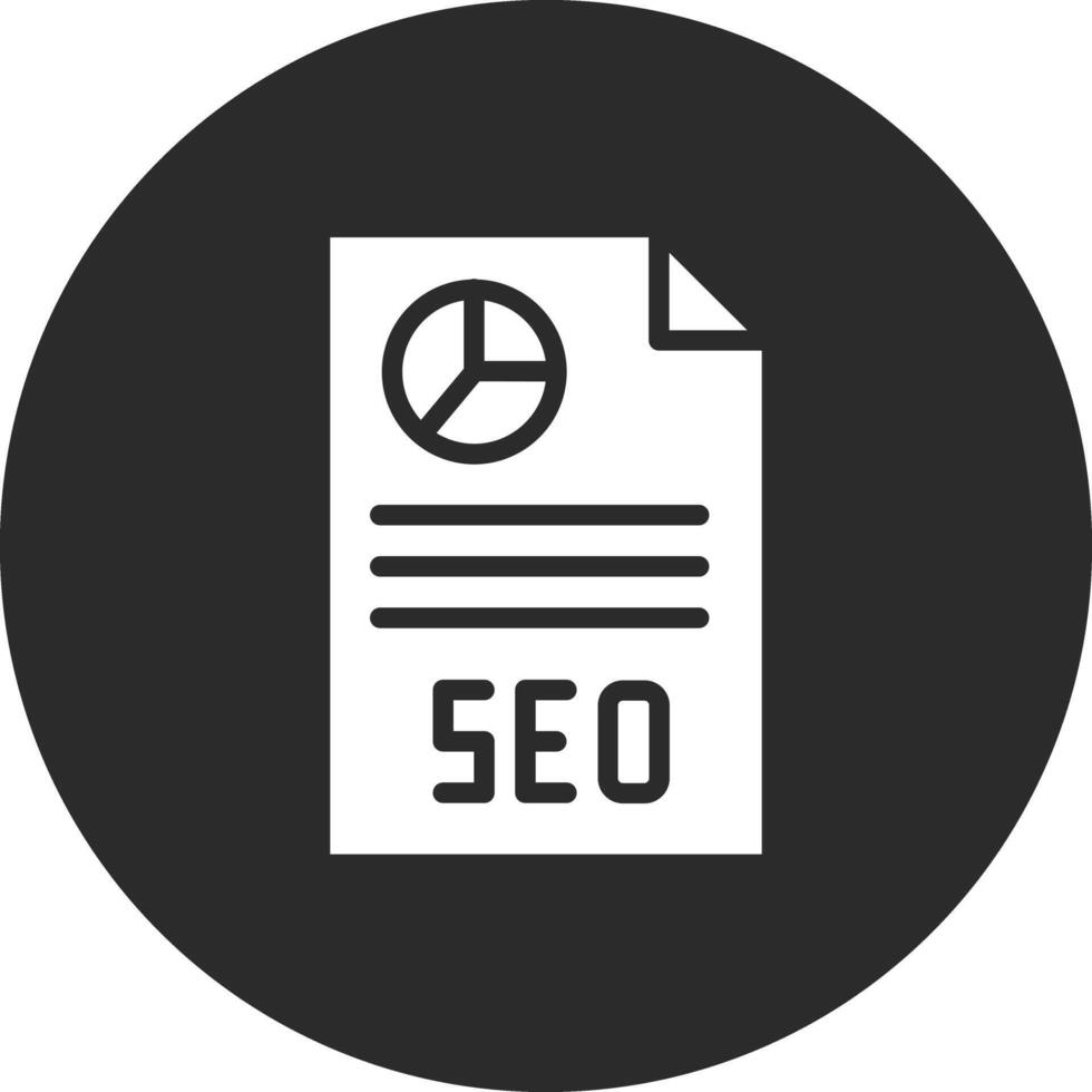 seo verslag doen van vector icoon