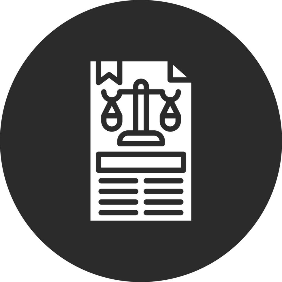 wettelijk documenten vector icoon