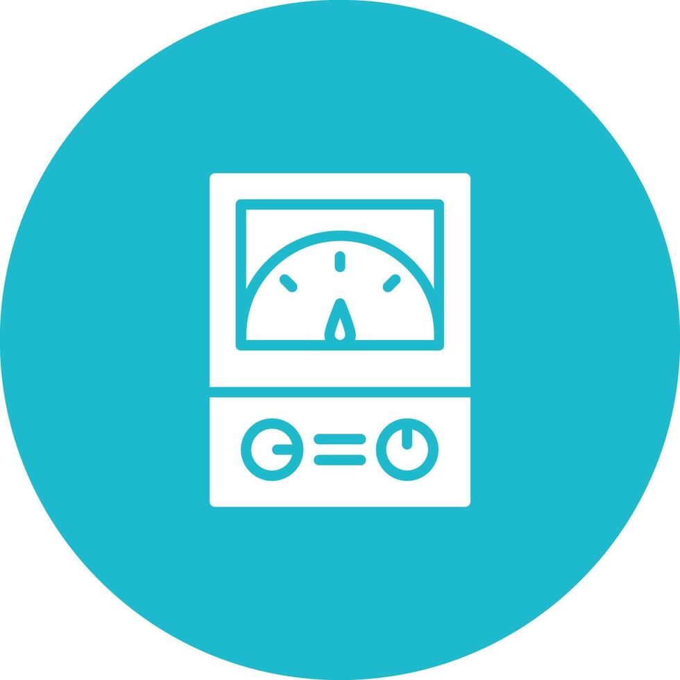 ampèremeter vector pictogram