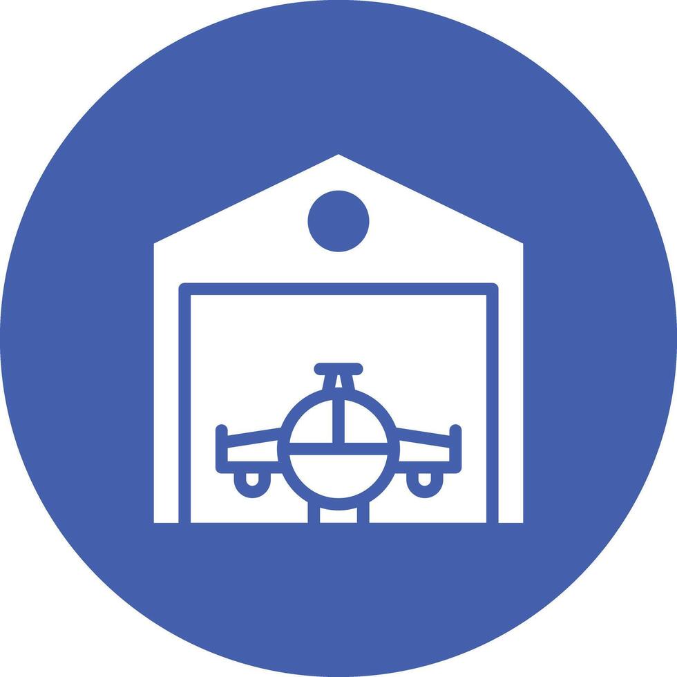 hangar vector icoon