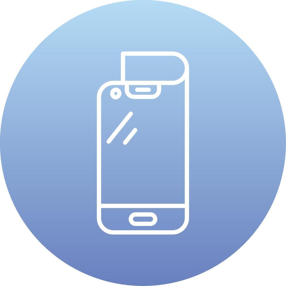 opvouwbaar smartphone vector icoon