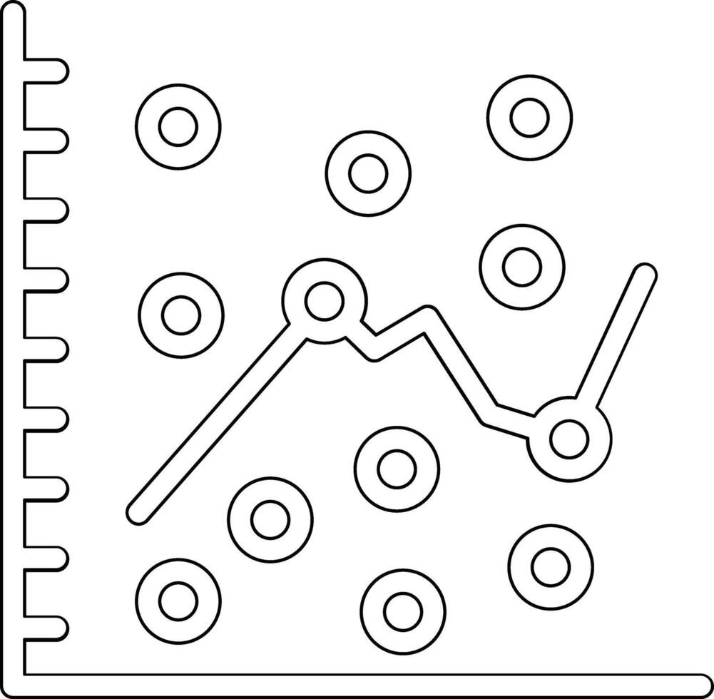 verstrooien verhaal vector icoon