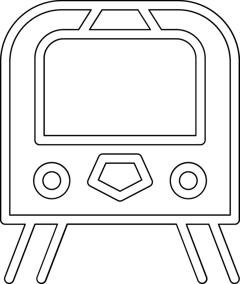 trein vector icoon