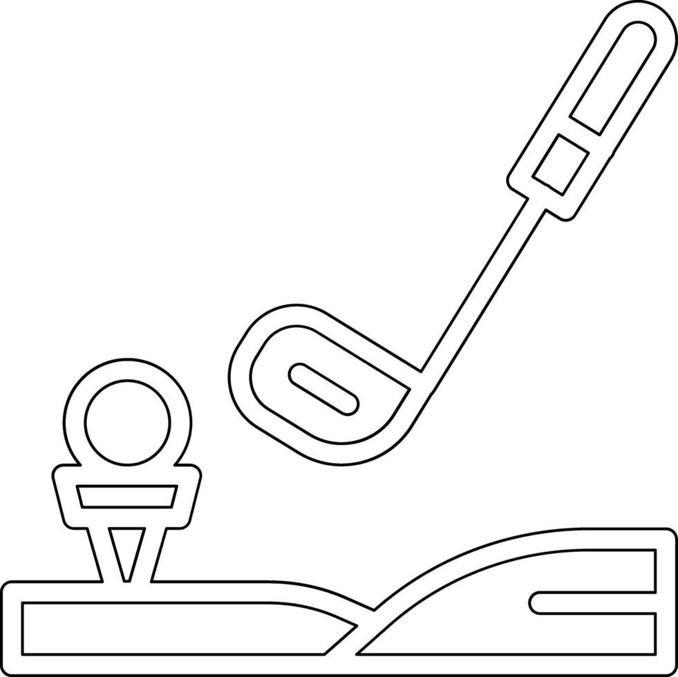 golf vector pictogram