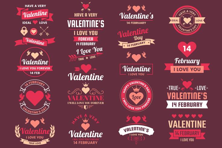 Valentine-sjabloonbanner Vectorachtergrond voor banner vector