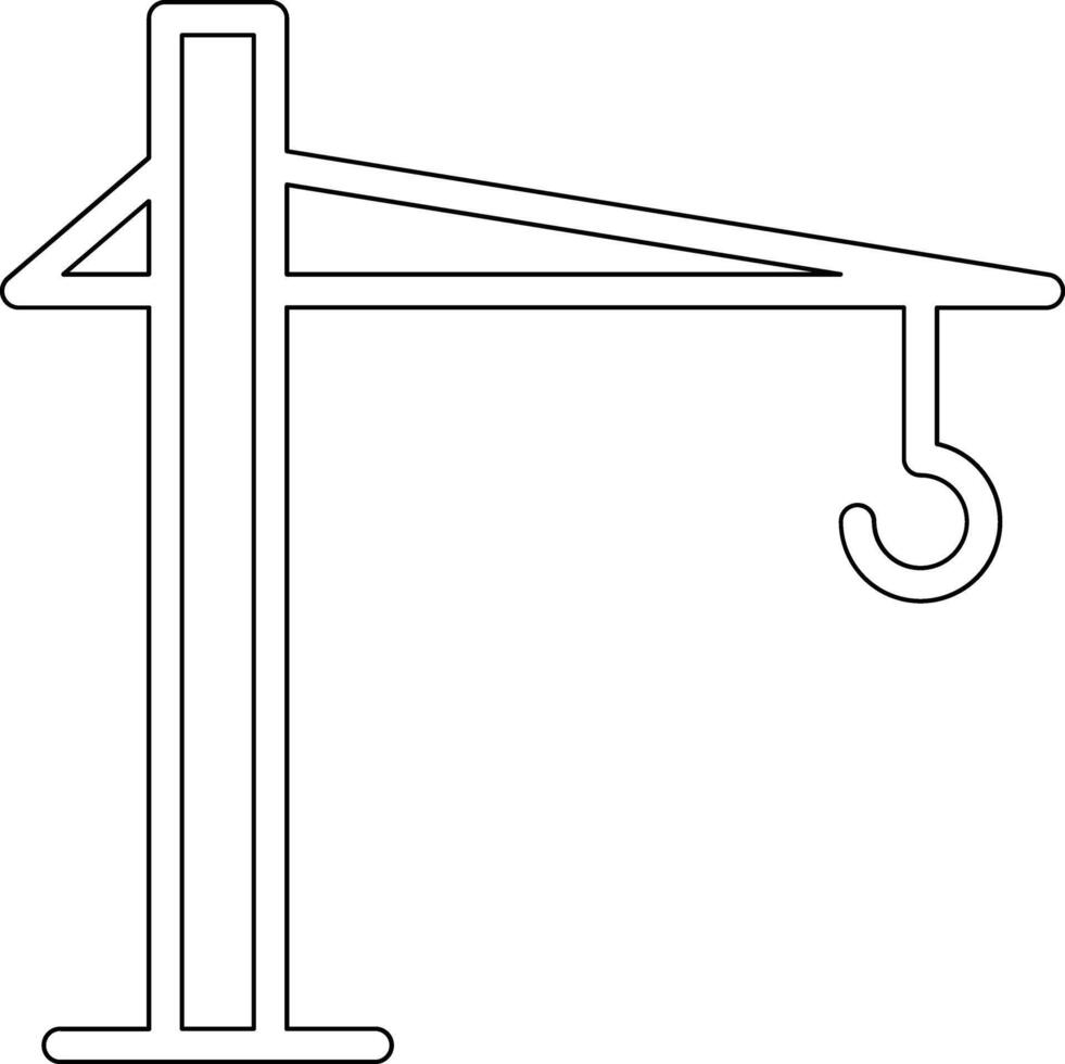 kraan vector pictogram