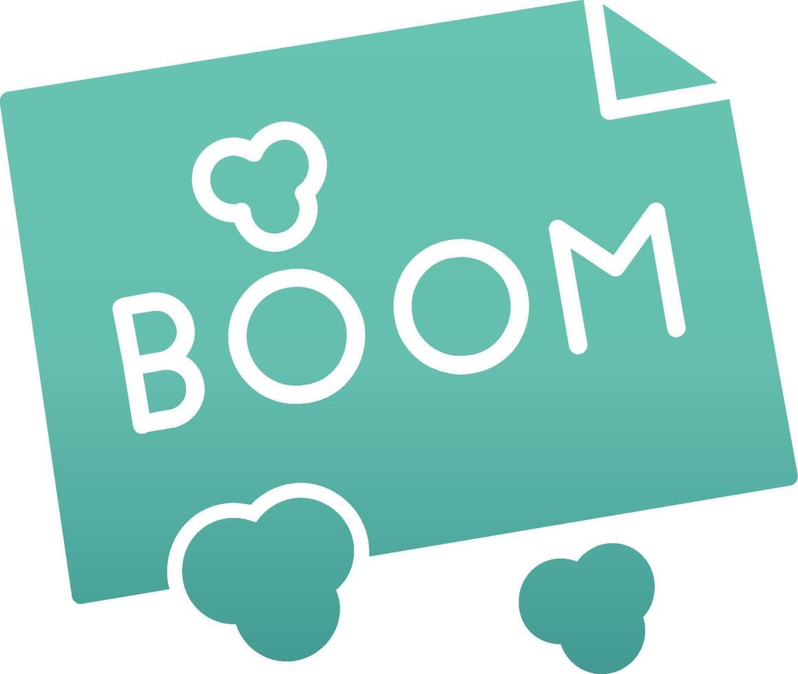 boom vector icoon