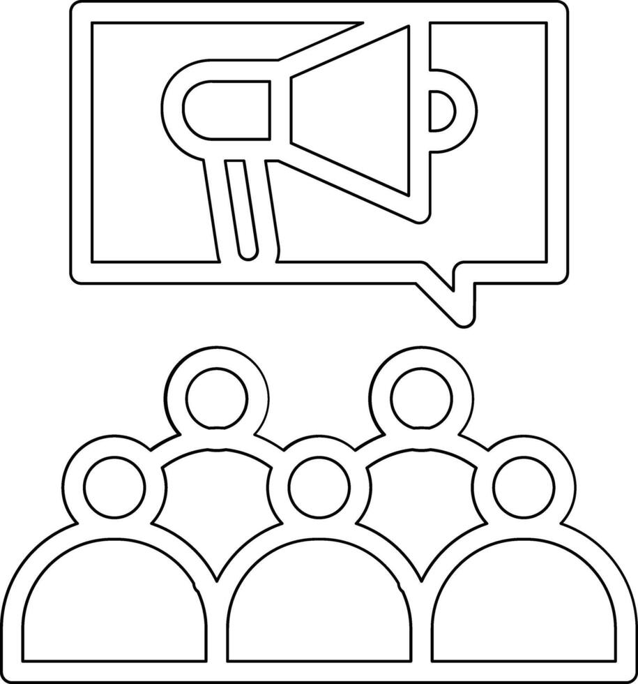 openbaar relaties vector icoon