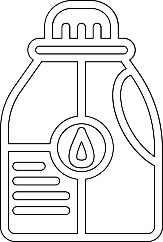 vloeistof wasmiddel vector icoon