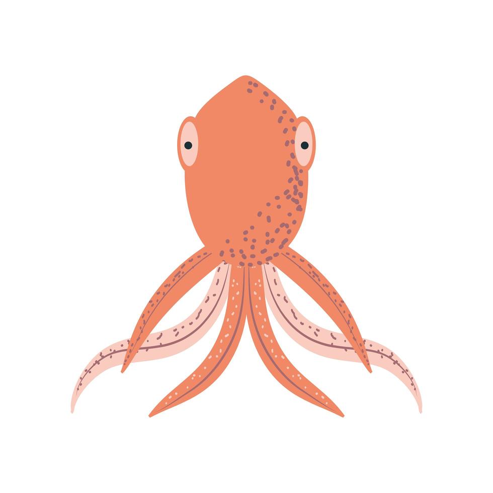 onderwaterwereld zeeleven octopus vector