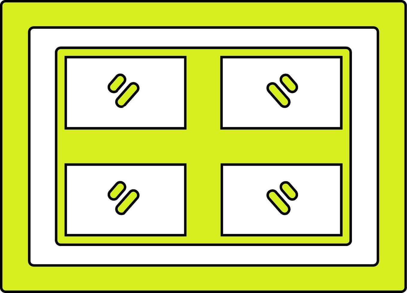 venster vector pictogram