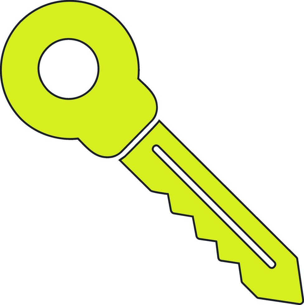 sleutel vector pictogram
