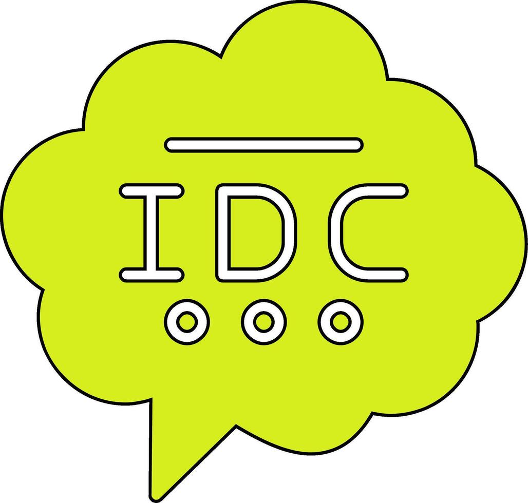 idc vector icoon