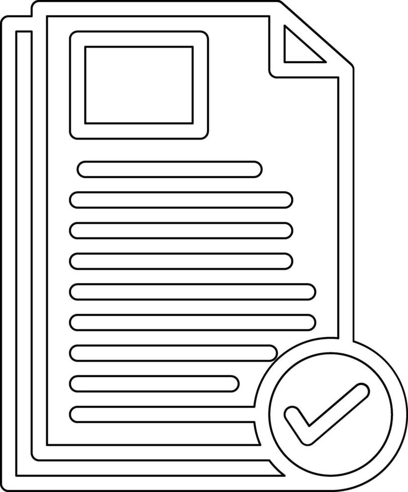 documenten vector pictogram