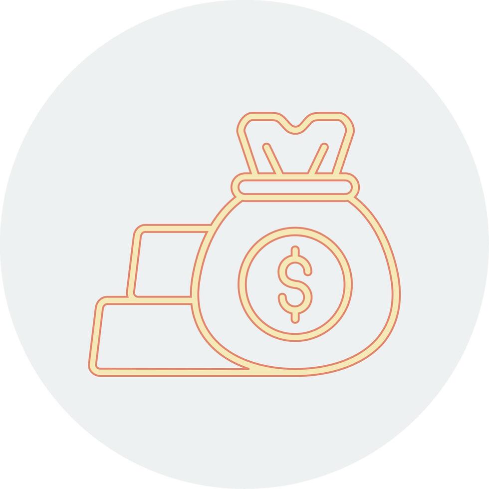 contant geld vector pictogram