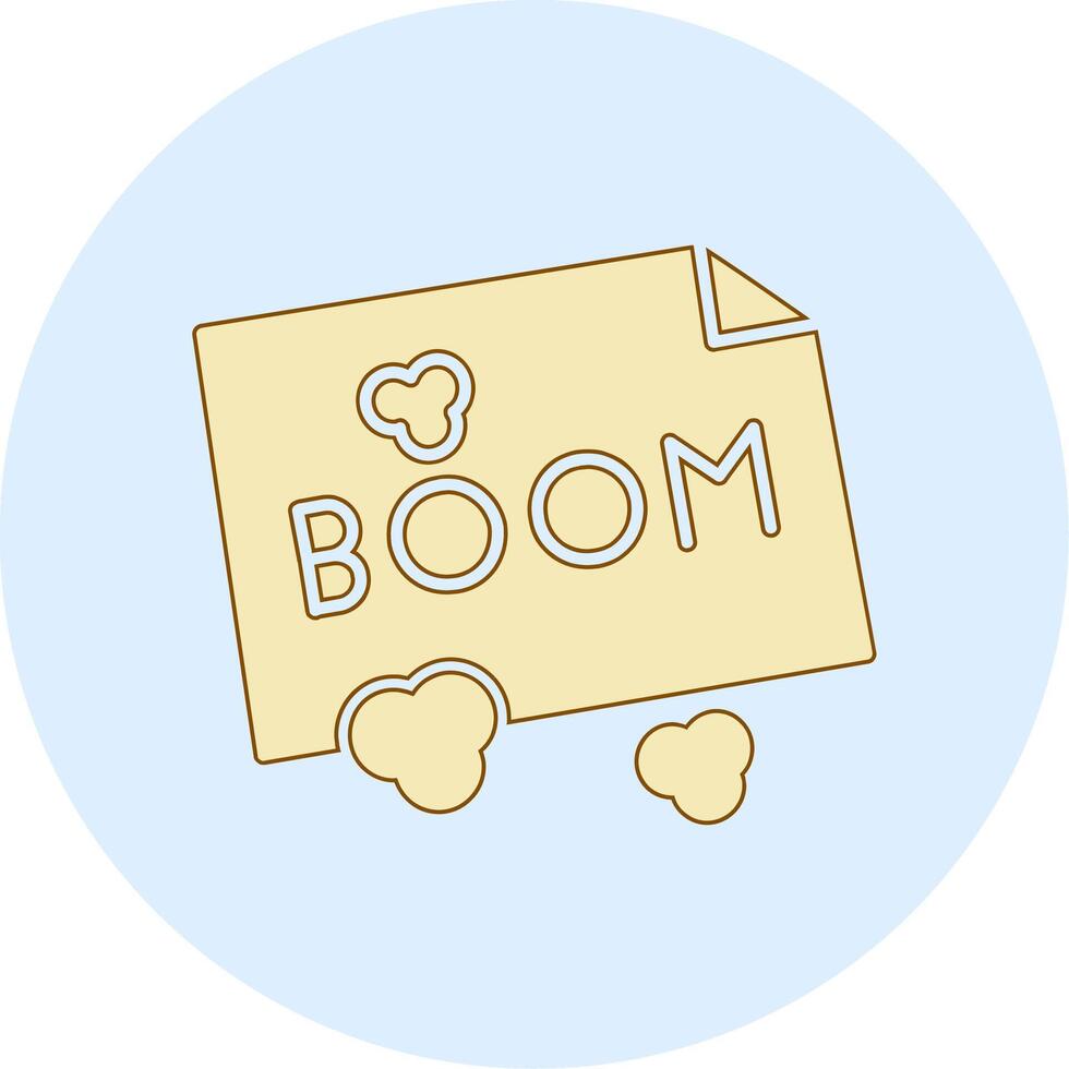 boom vector icoon