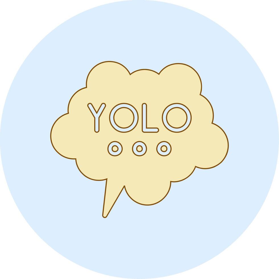 yolo vector icoon