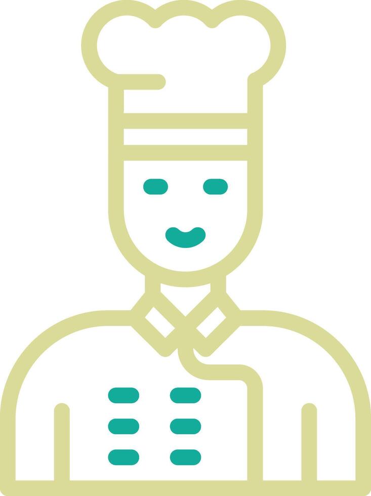 chef-kok vector pictogram