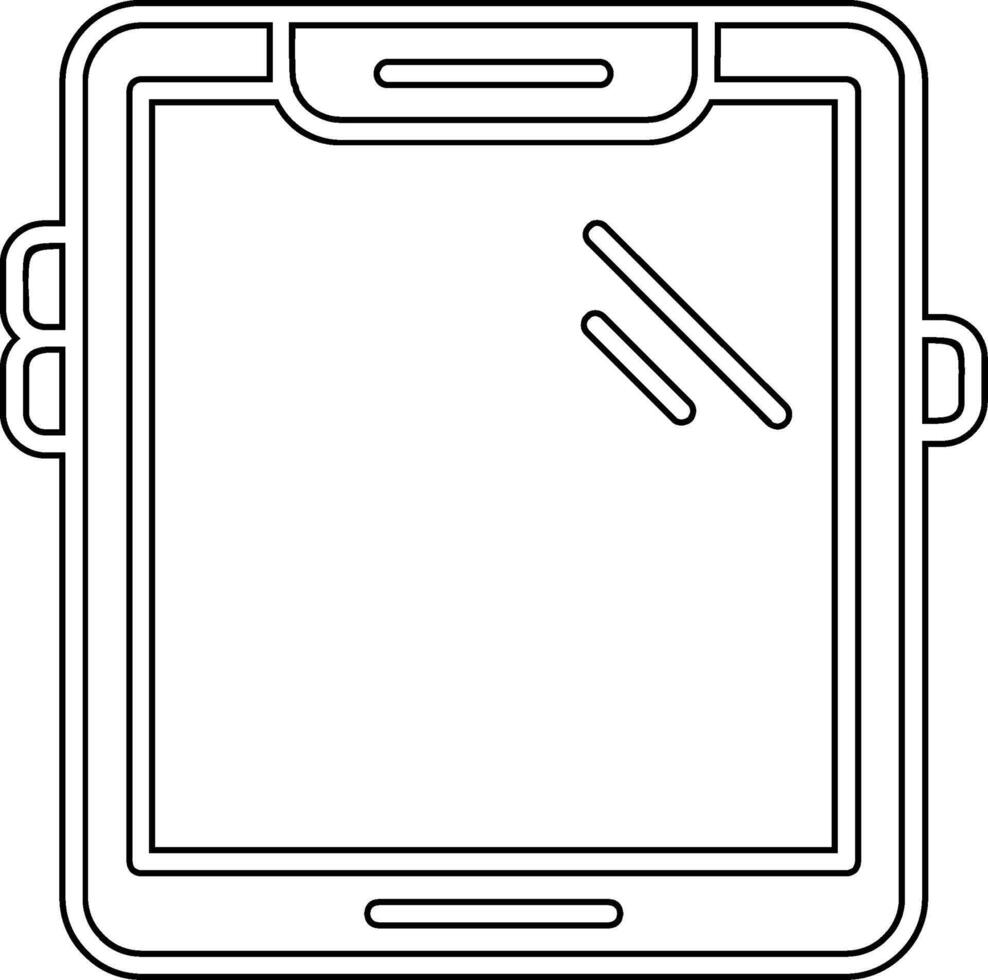 tablet vector pictogram