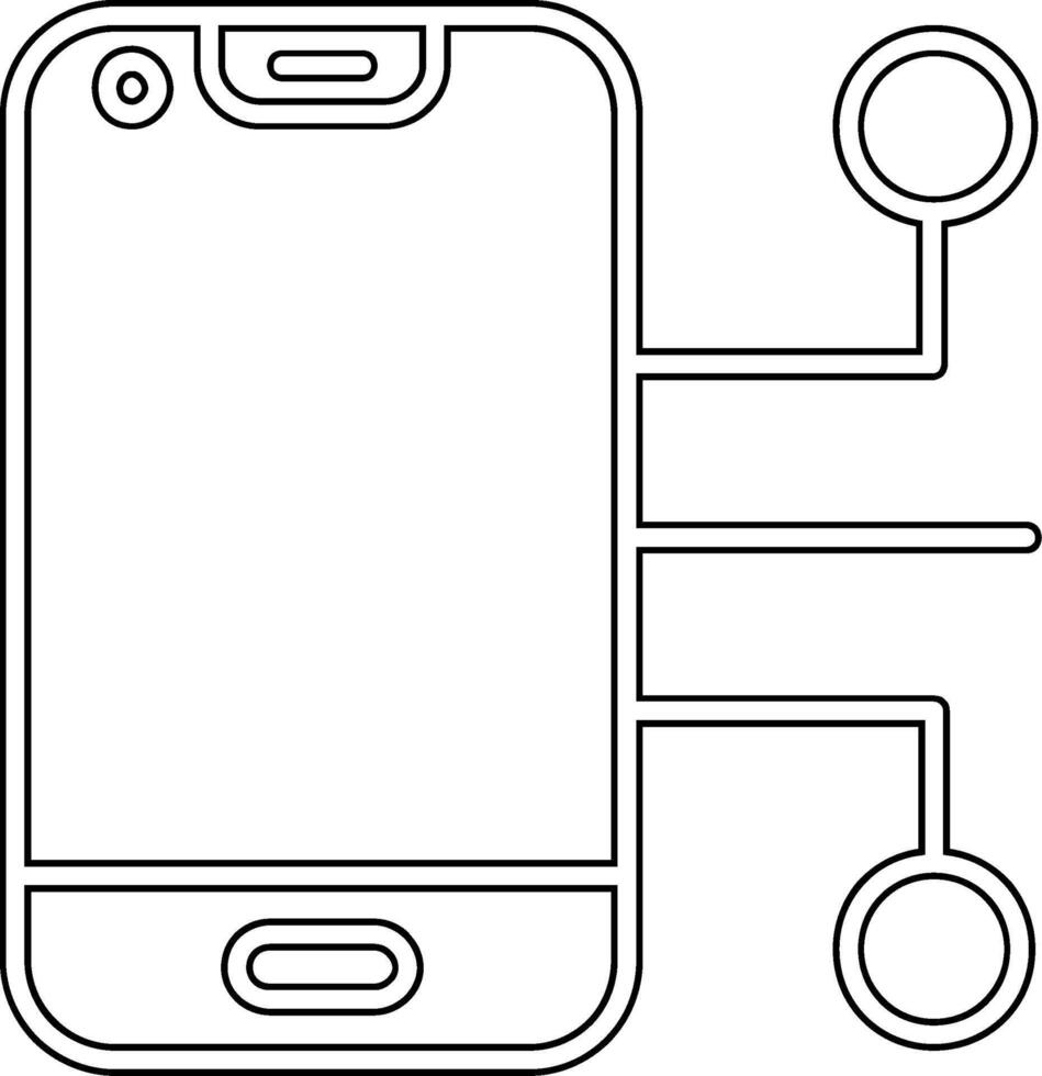 smartphone vector icoon