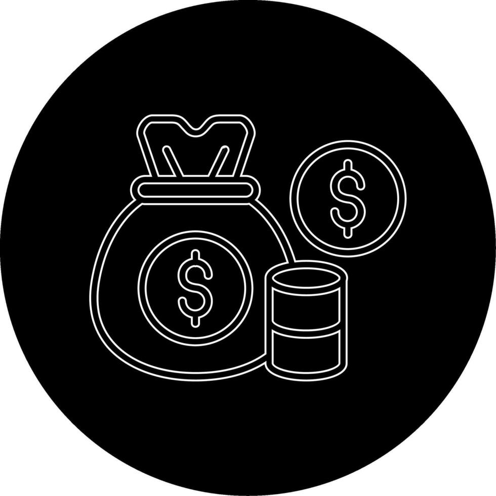 contant geld vector pictogram