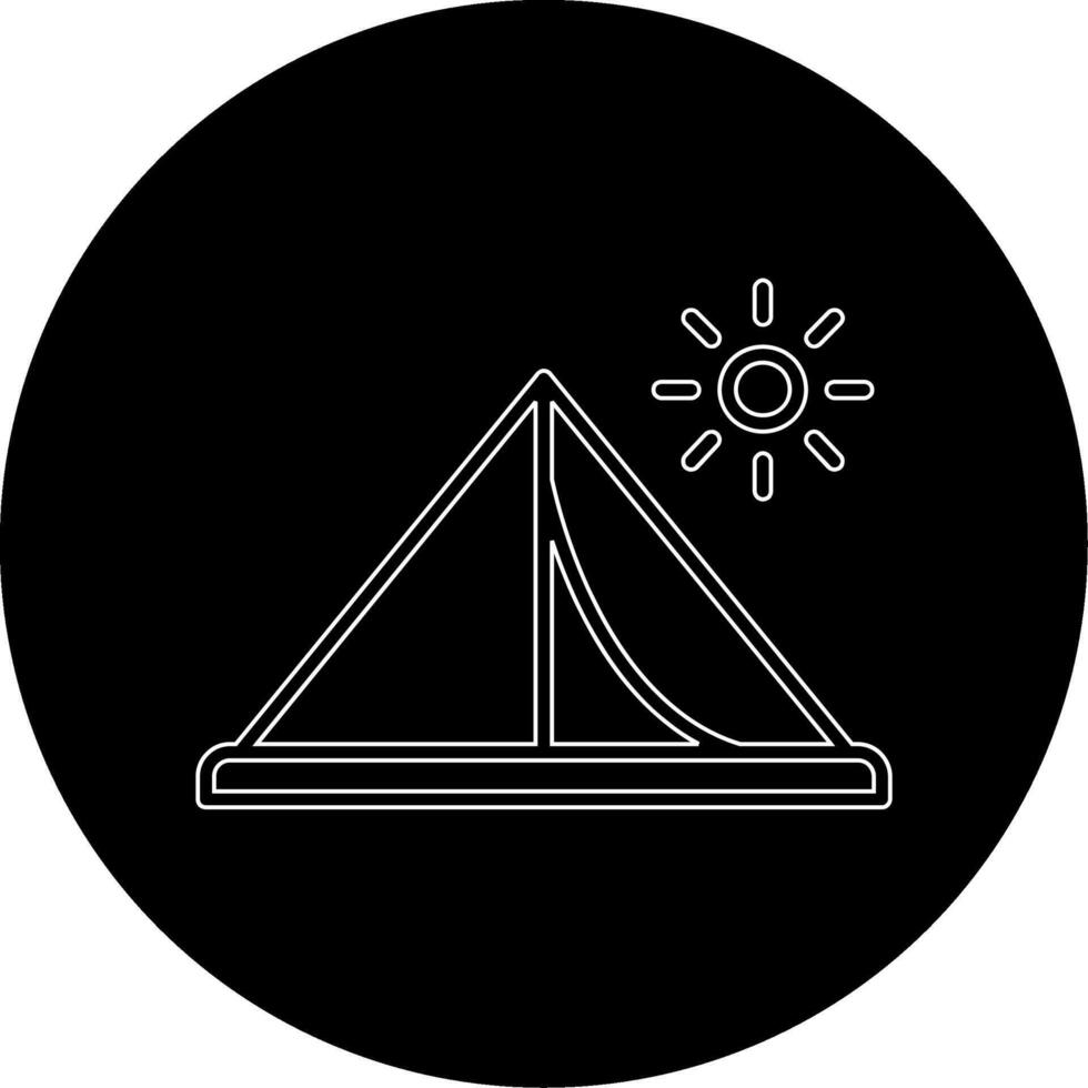 tent vector pictogram