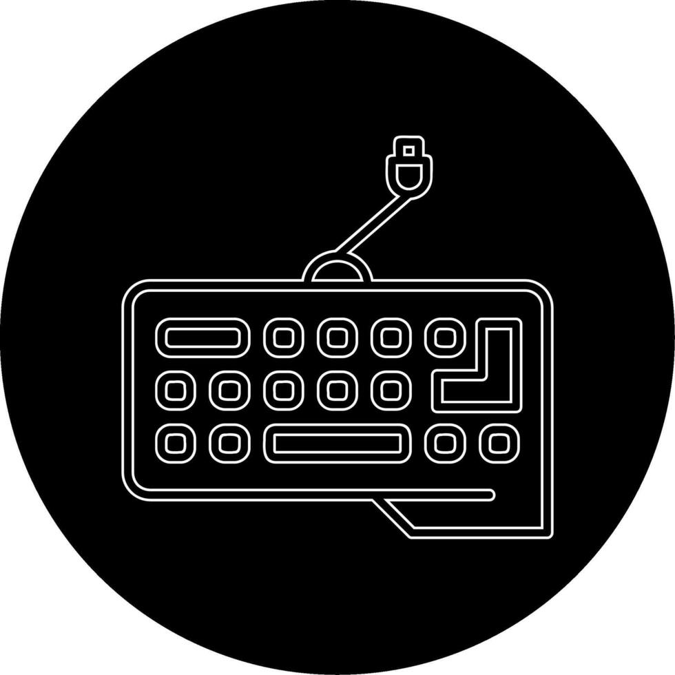 toetsenbord vector pictogram