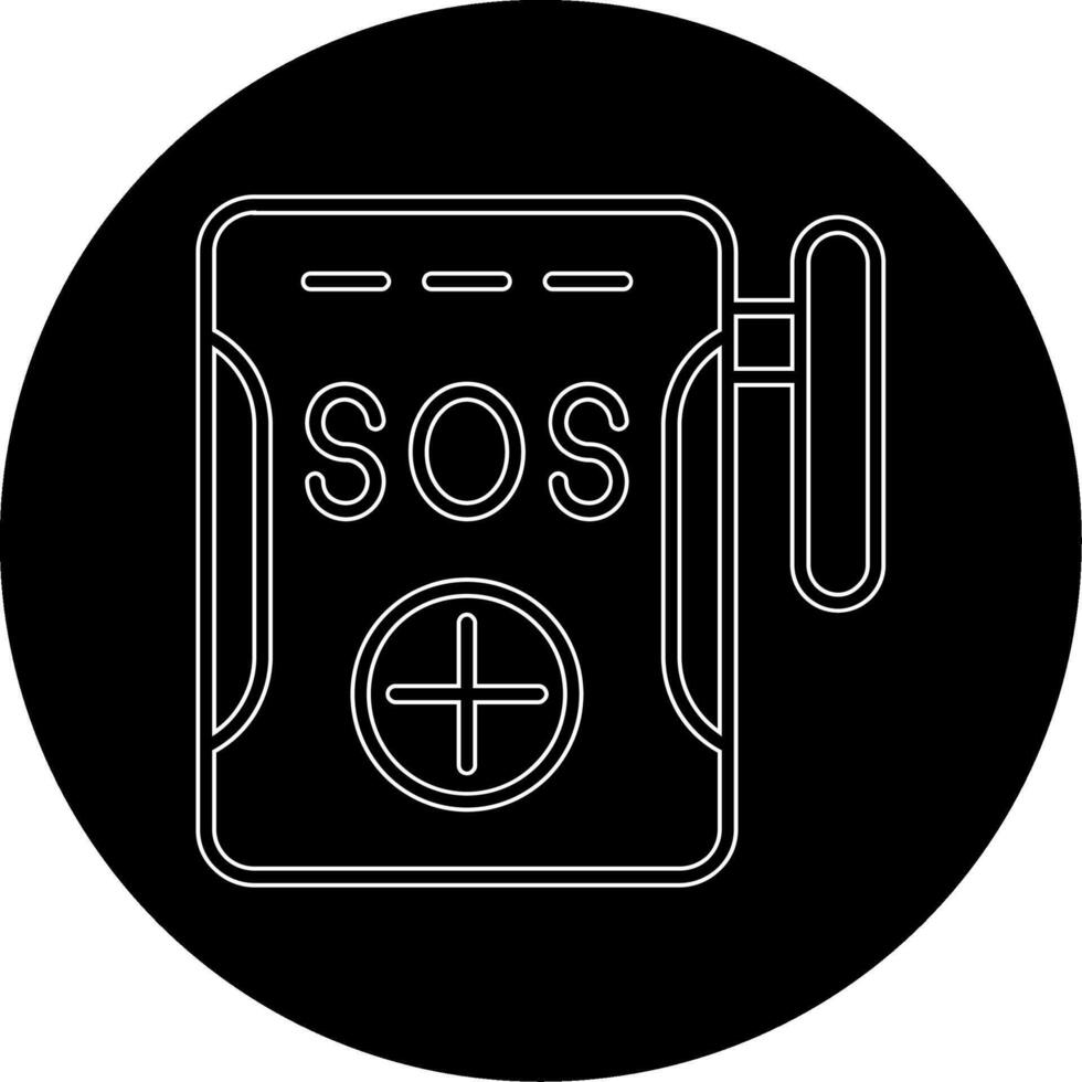 Sos vector icoon