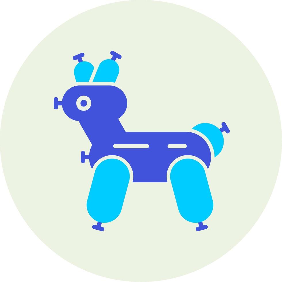 ballon hond vector icoon
