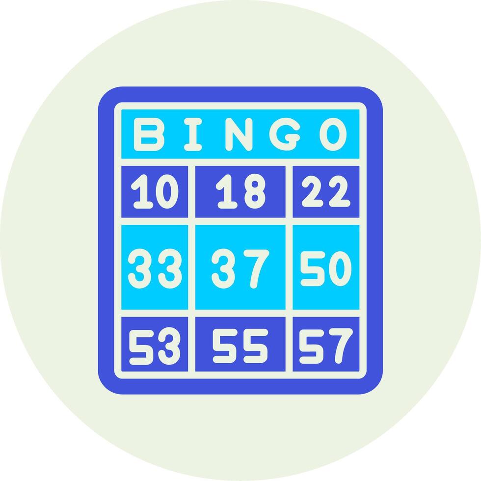 bingo vector icoon