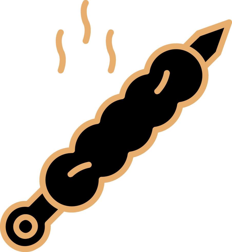 kebab vector pictogram