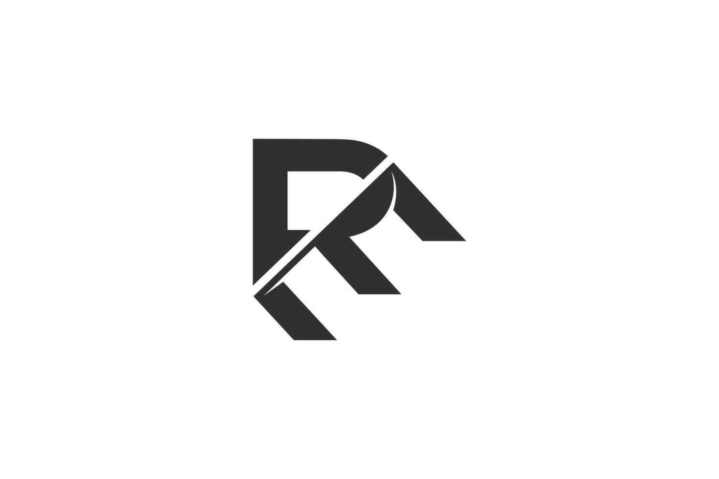 alfabet letters initialen monogram logo er, re, e en r vector