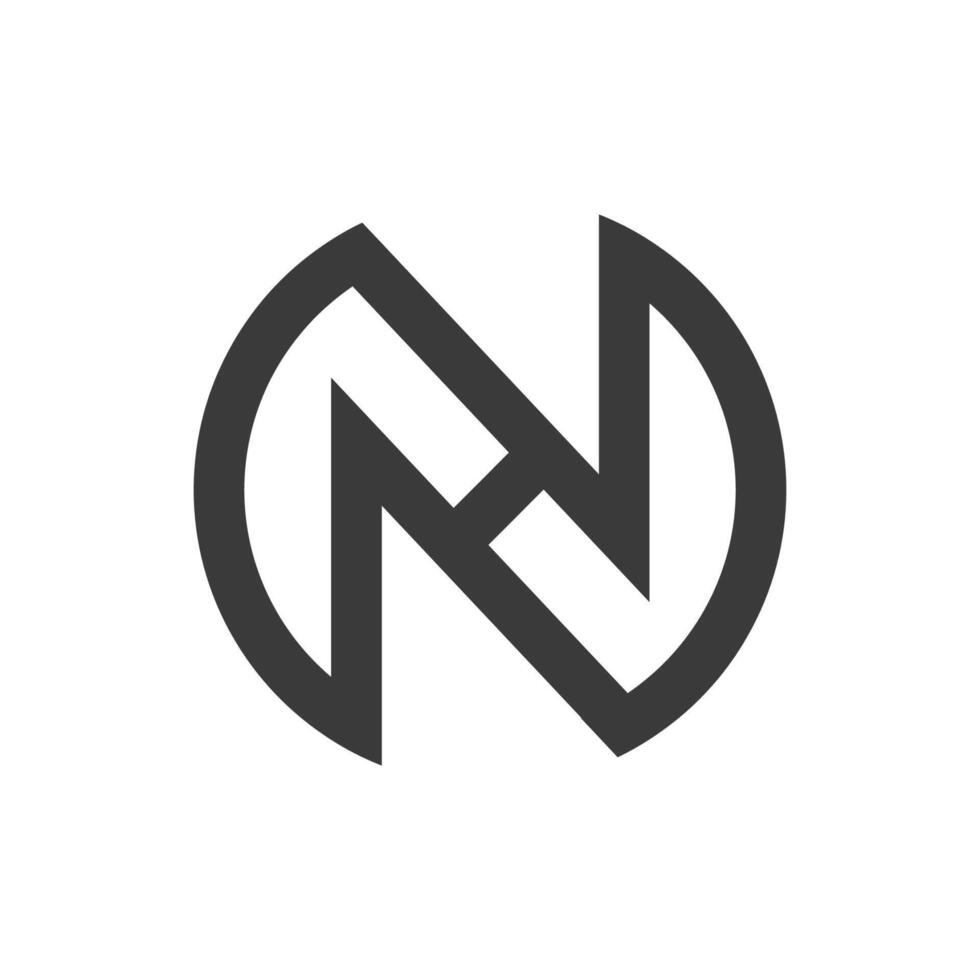 eerste nh brief logo vector sjabloon ontwerp. creatief abstract brief hn logo ontwerp. gekoppeld brief hn logo ontwerp.