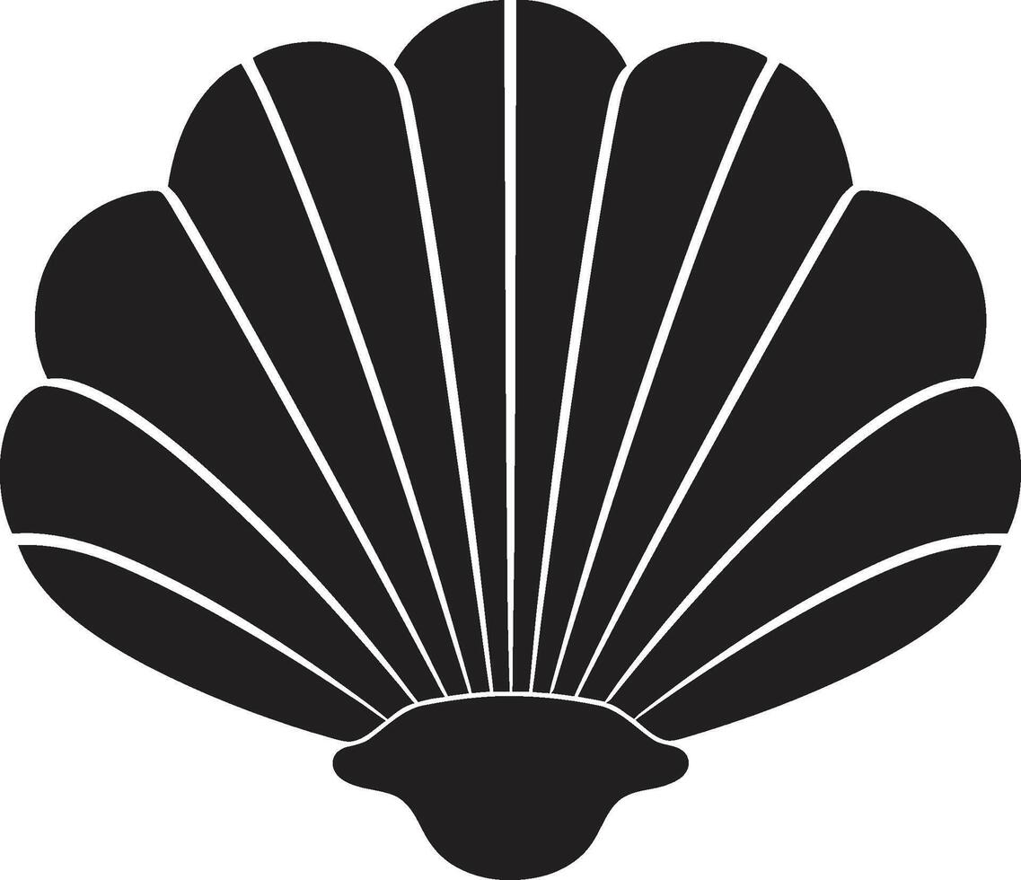 kust pracht iconisch logo embleem oceanisch lekkernijen schaaldieren vector icoon