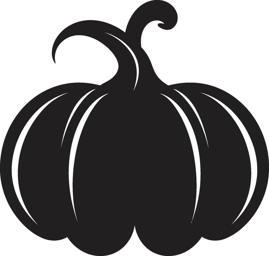 herfst oogst pompoen logo ontwerp kalebas heerlijkheid iconisch pompoen vector