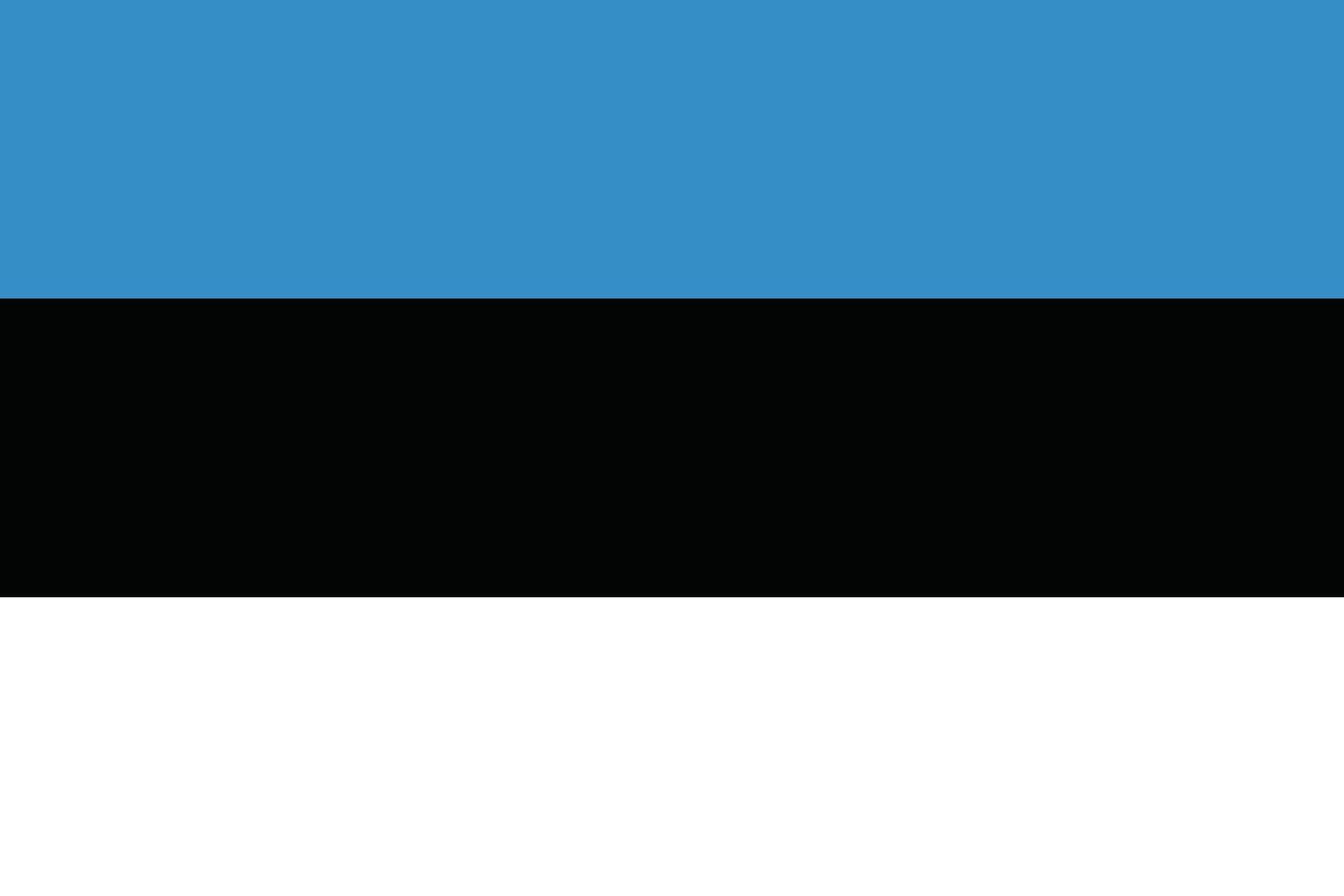 Estland vlag nationaal embleem grafisch element illustratie vector
