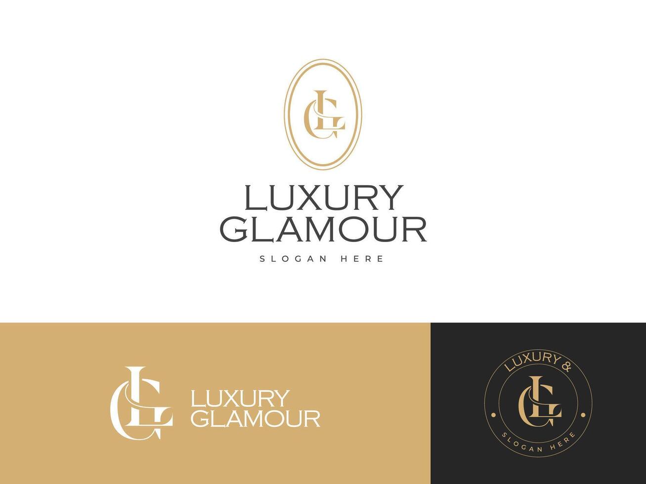 logo sjabloon voor luxe en volwassen bedrijf vector