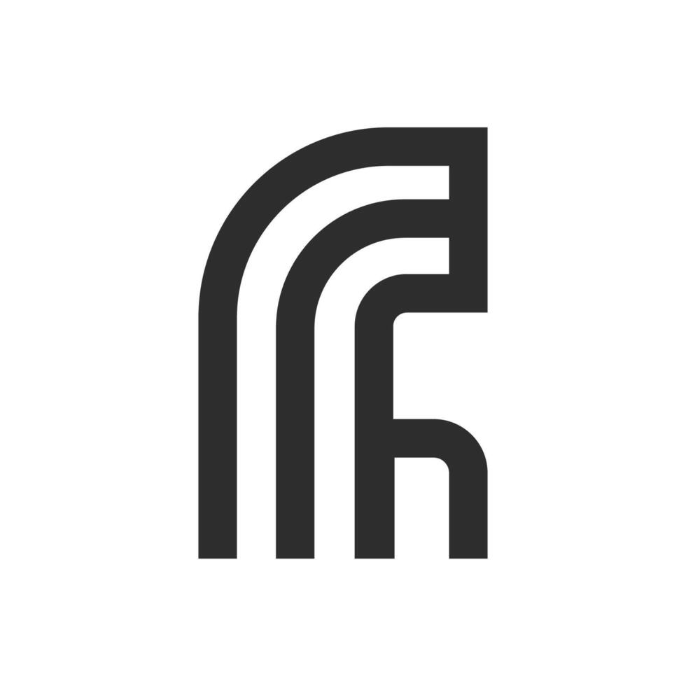 eerste mh brief logo vector sjabloon ontwerp. creatief abstract brief hm logo ontwerp. gekoppeld brief hm logo ontwerp.