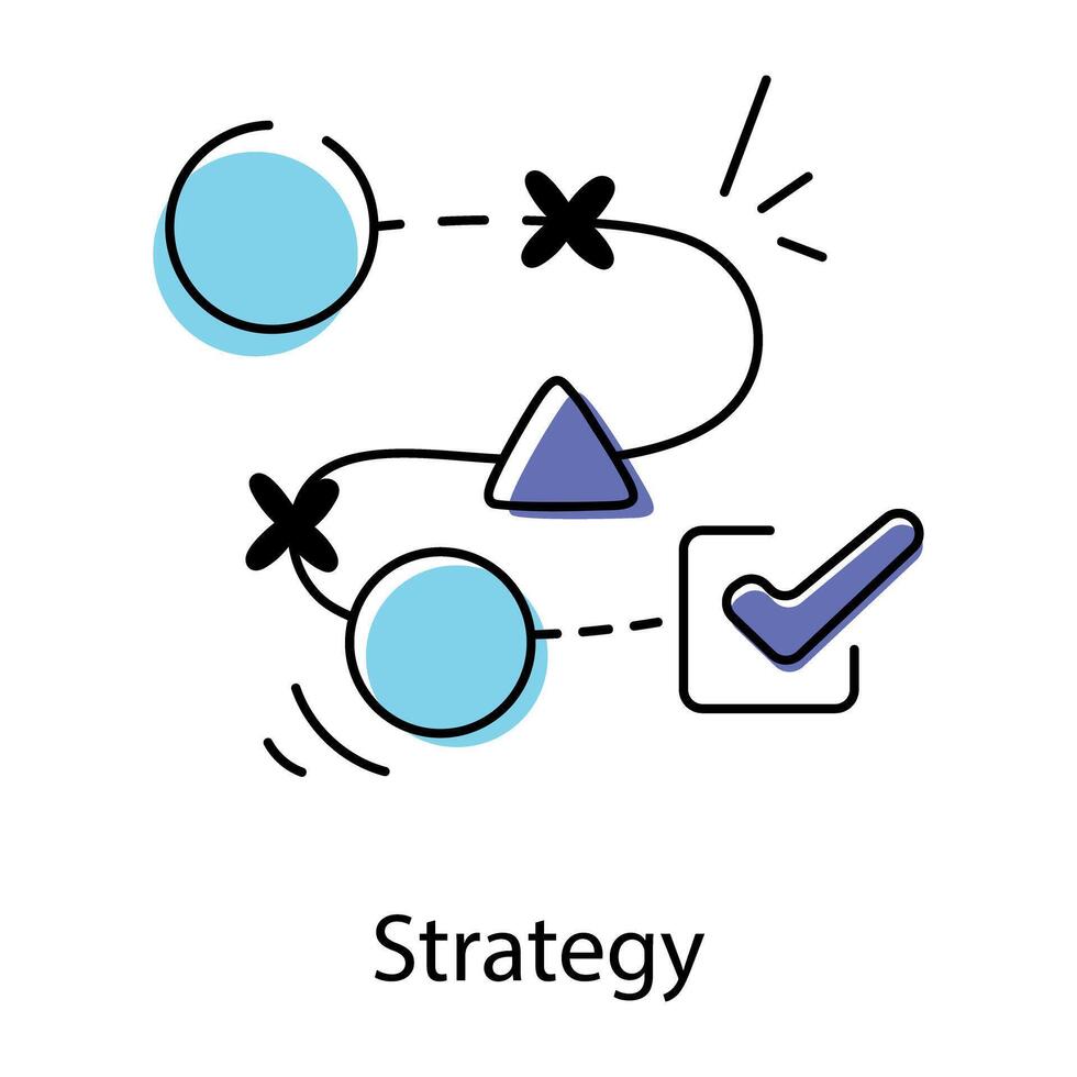 beeltenis werkwijze planning vector