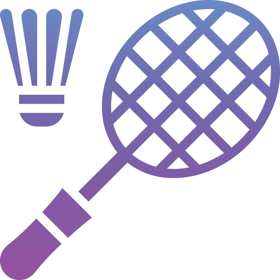 badminton vector pictogram