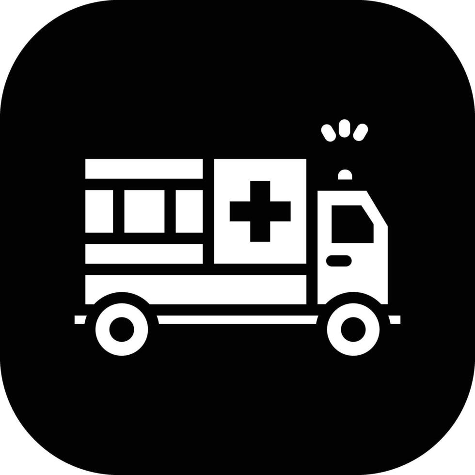 ambulance vector pictogram