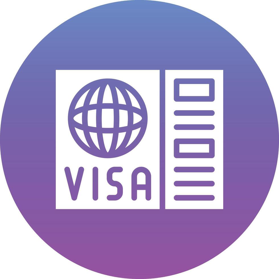 Visa vector icoon