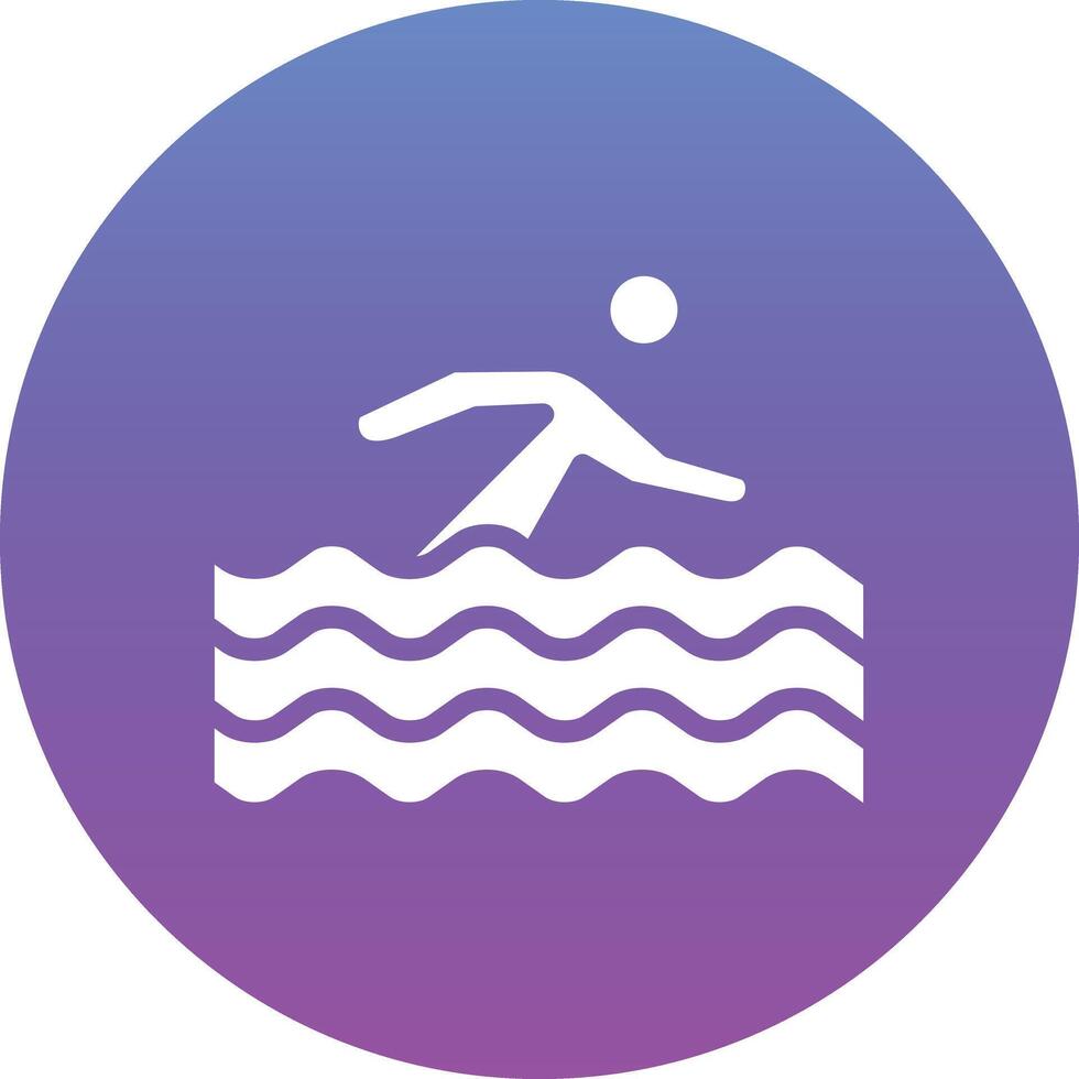 zwemmen persoon vector icoon