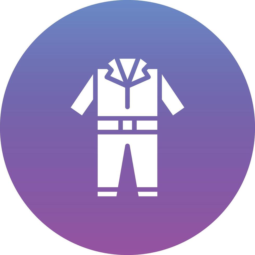 overall kleren vector icoon