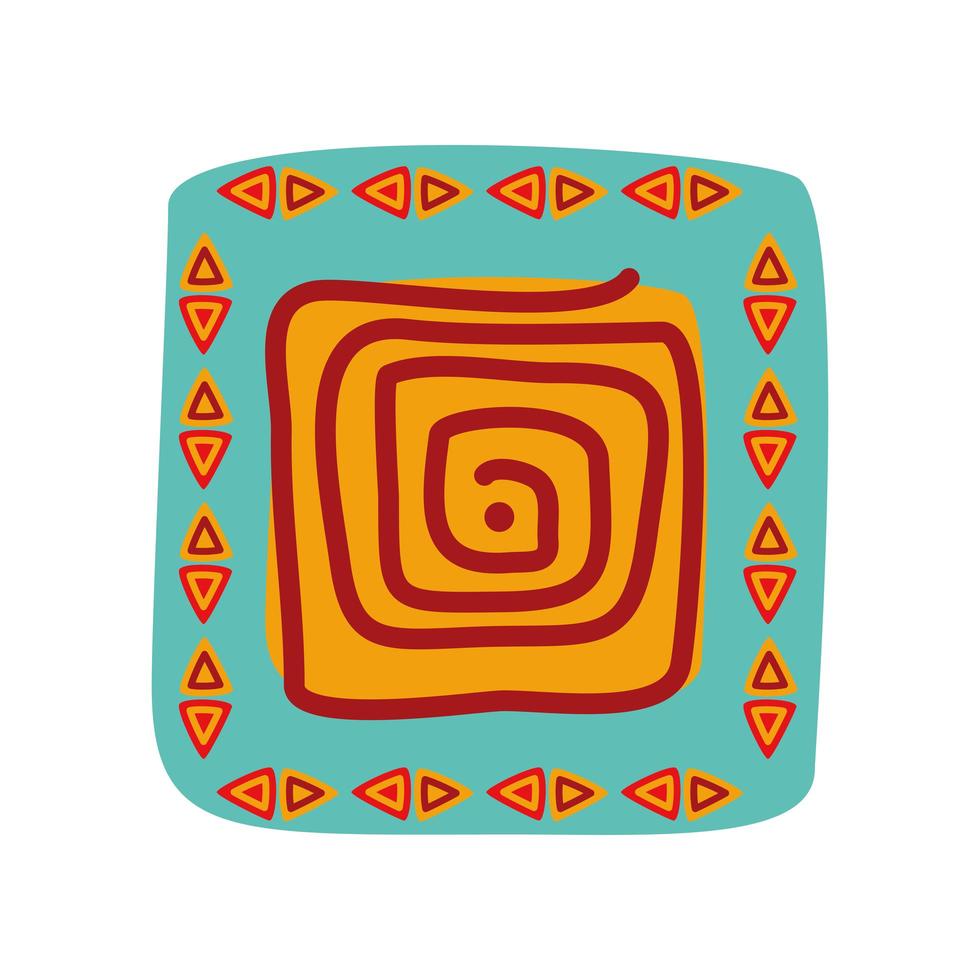 afrikaanse kunst tribal vector