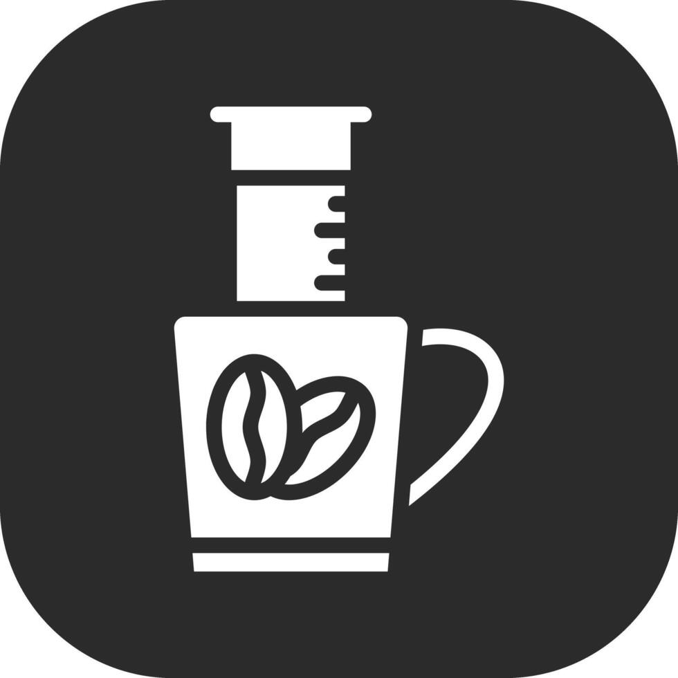 aeropress vector icoon