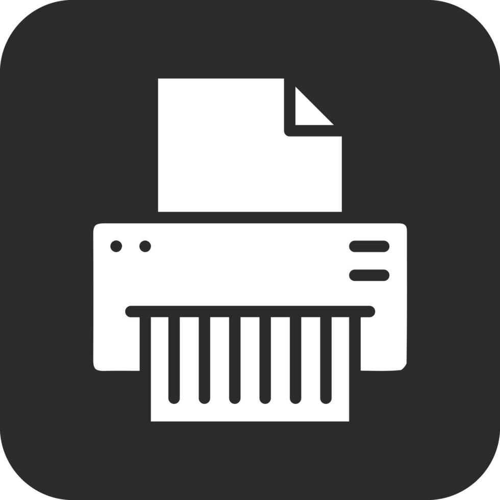 papier shredder vector icoon